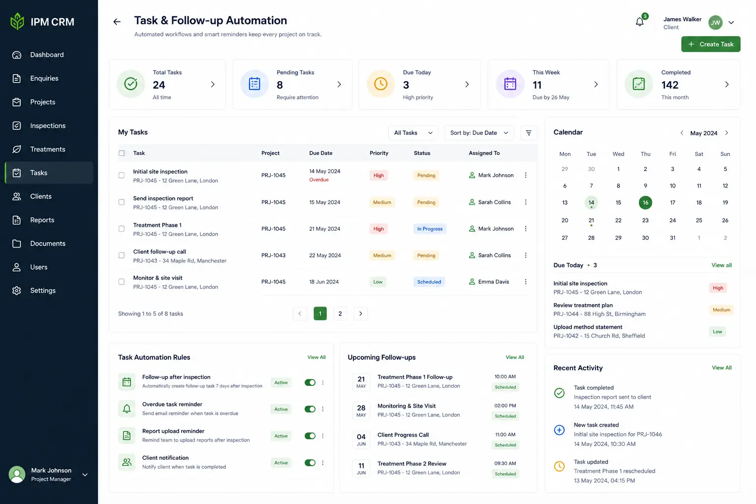 Task & Follow-Up Automation